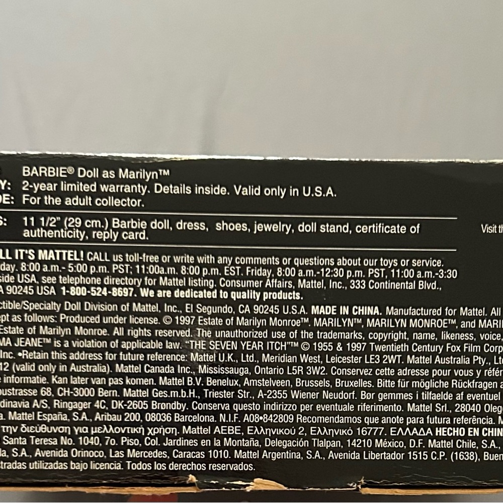 Collector Edition Barbie Doll - Picture 4 of 4
